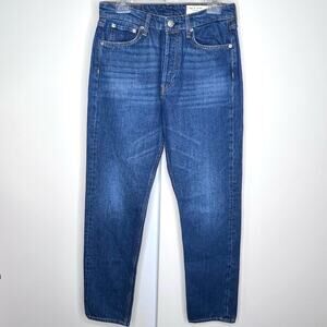 Rag & Bone NWT Maya High Waist Ankle Slim Straight Leg Jeans JASPER Size 28 $275